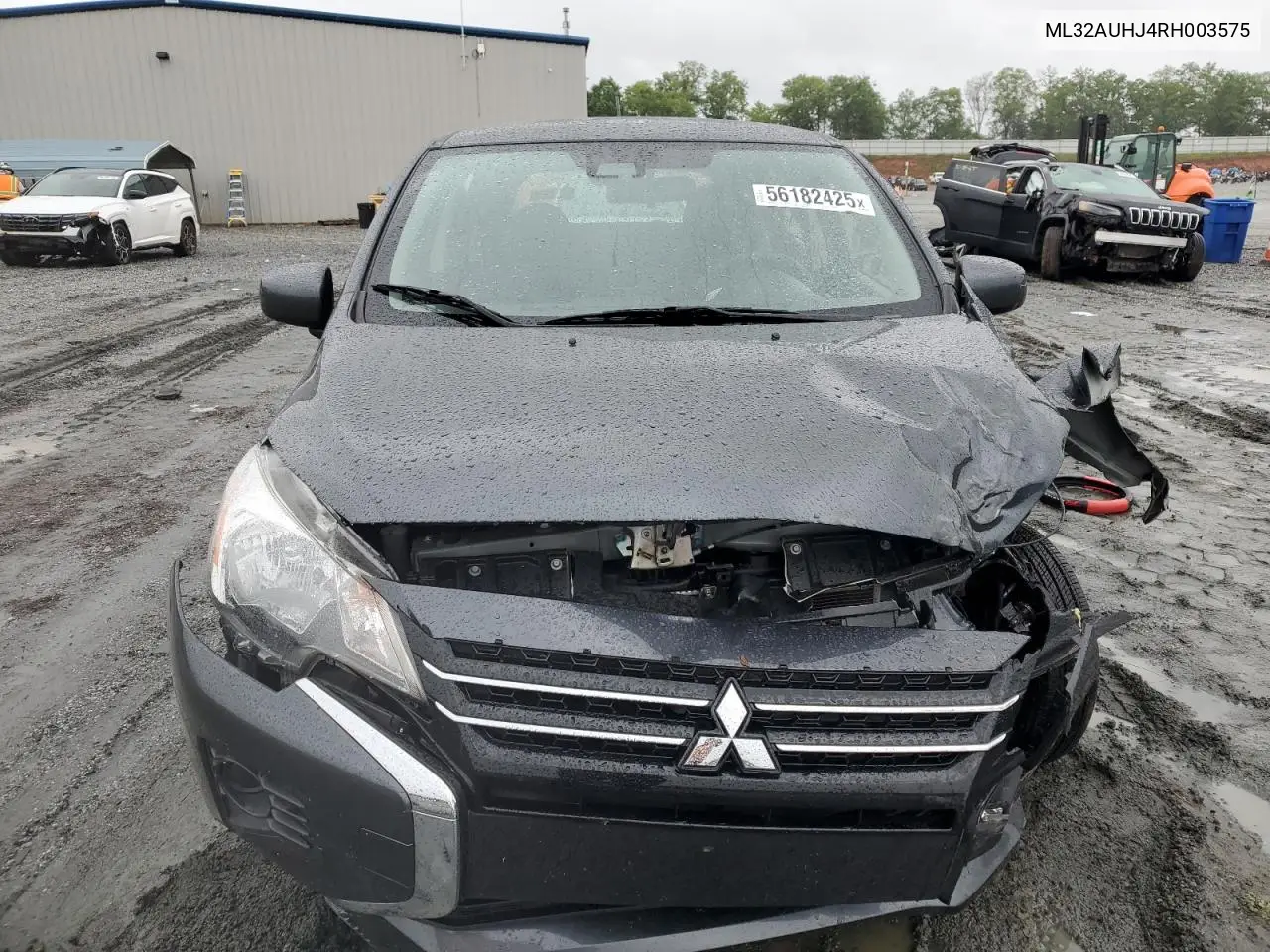 2024 Mitsubishi Mirage Es VIN: ML32AUHJ4RH003575 Lot: 56182425
