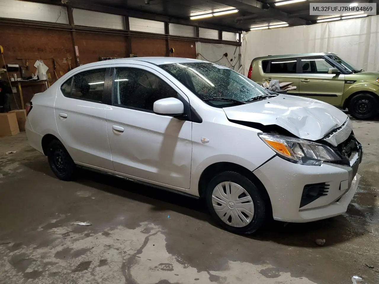 2024 Mitsubishi Mirage G4 Es VIN: ML32FUFJ7RHF04869 Lot: 56715565