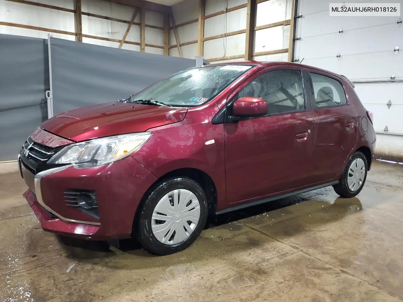 2024 Mitsubishi Mirage Es VIN: ML32AUHJ6RH018126 Lot: 56736375