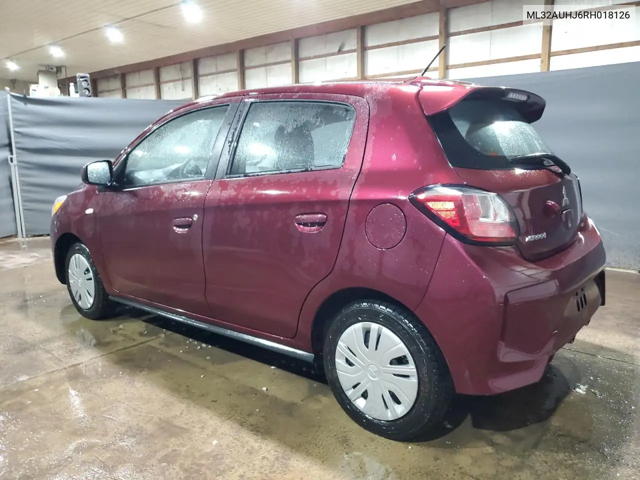 2024 Mitsubishi Mirage Es VIN: ML32AUHJ6RH018126 Lot: 56736375