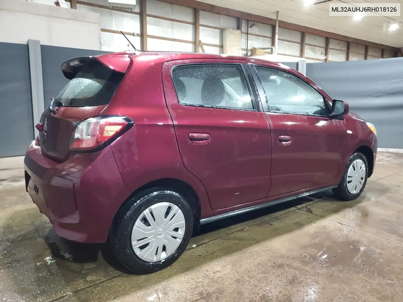 2024 Mitsubishi Mirage Es VIN: ML32AUHJ6RH018126 Lot: 56736375