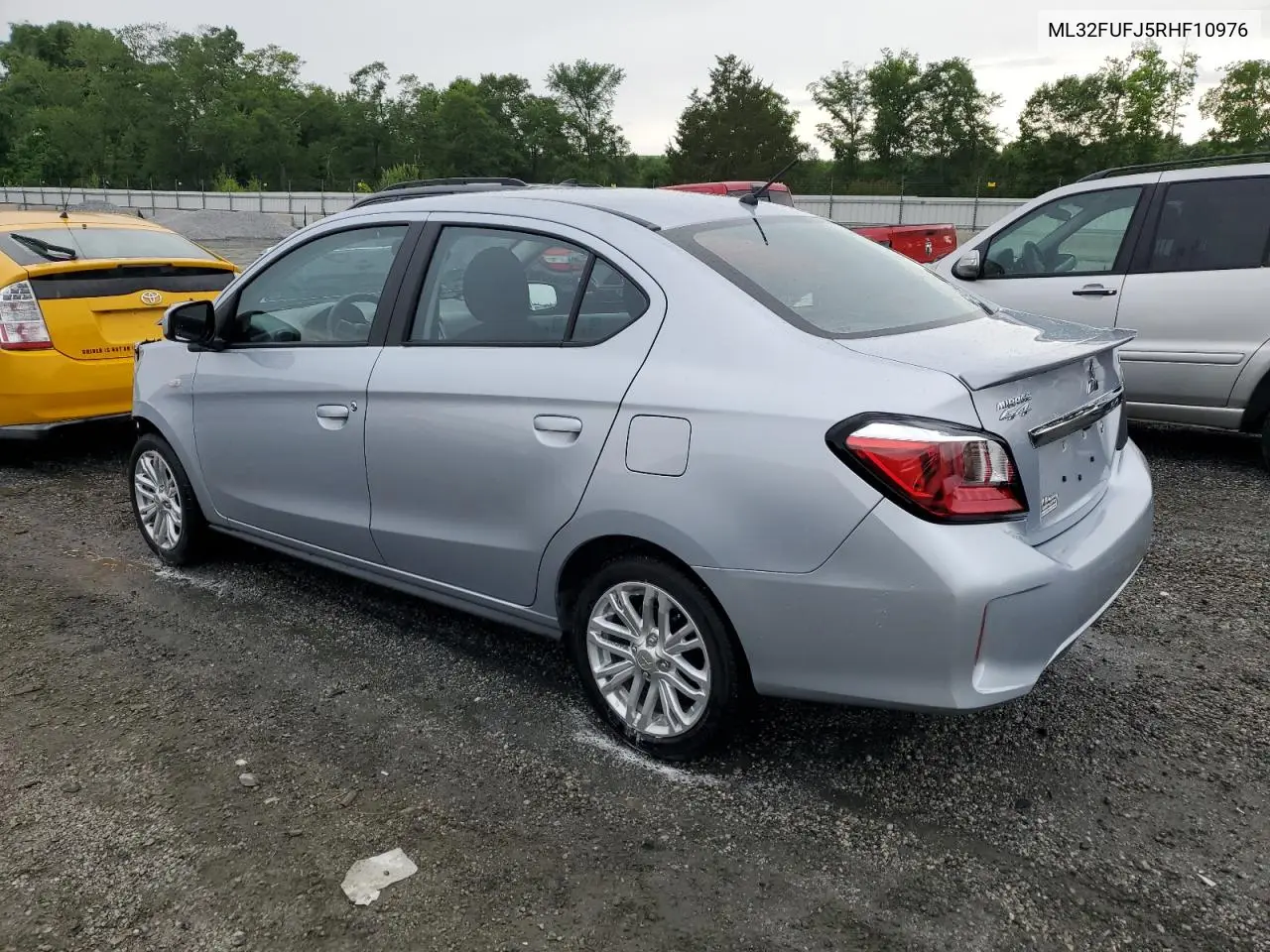 2024 Mitsubishi Mirage G4 Es VIN: ML32FUFJ5RHF10976 Lot: 59024585