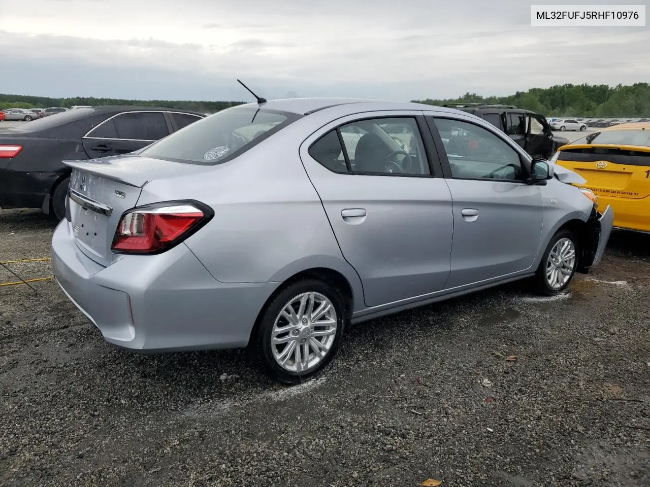 2024 Mitsubishi Mirage G4 Es VIN: ML32FUFJ5RHF10976 Lot: 59024585