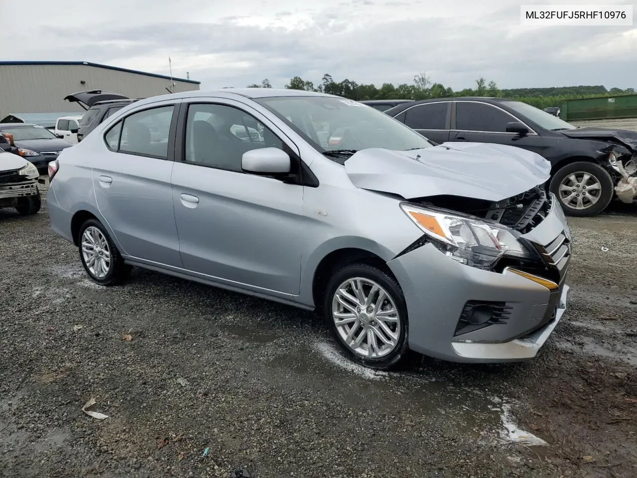 2024 Mitsubishi Mirage G4 Es VIN: ML32FUFJ5RHF10976 Lot: 59024585