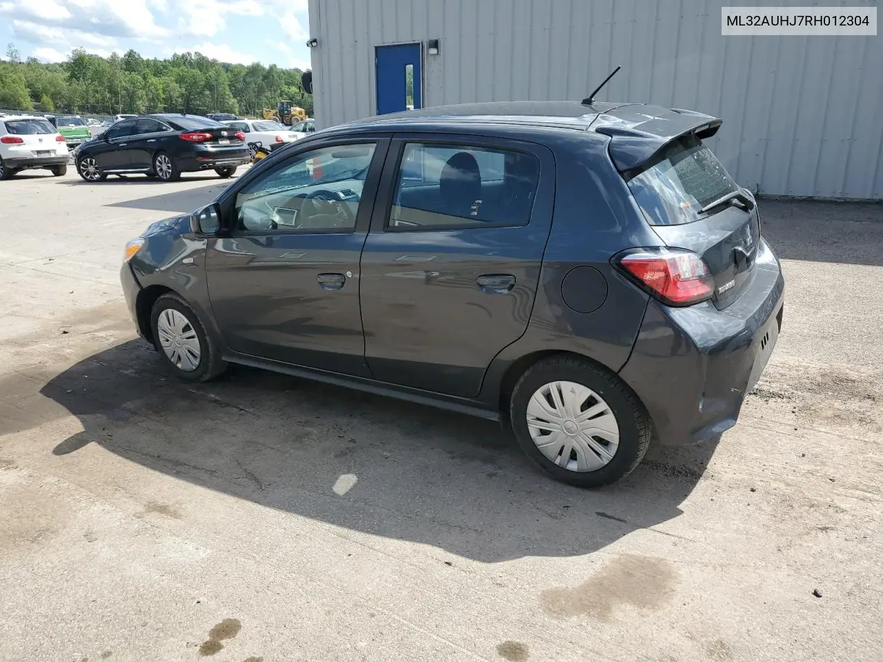 2024 Mitsubishi Mirage Es VIN: ML32AUHJ7RH012304 Lot: 61443945