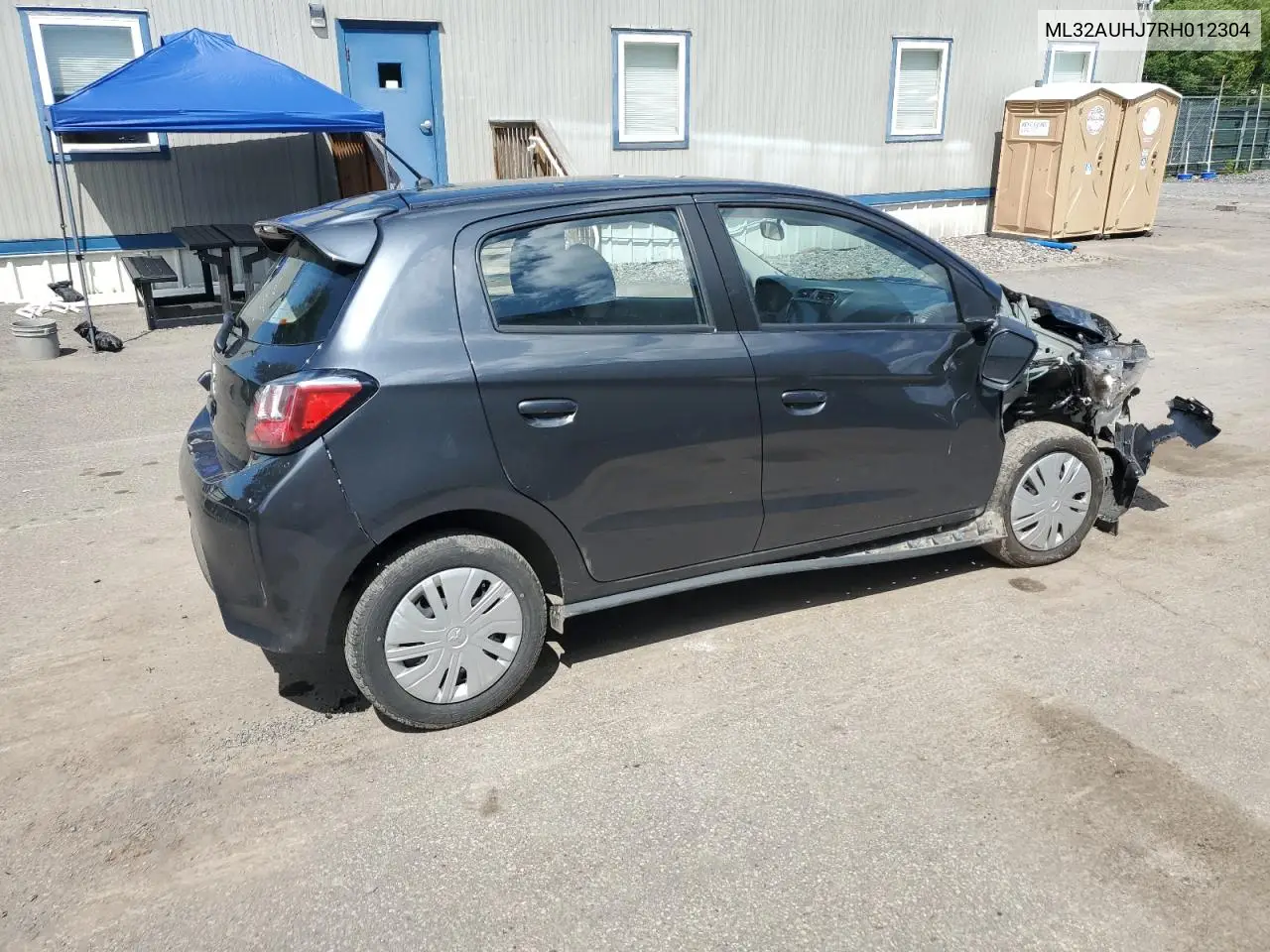 2024 Mitsubishi Mirage Es VIN: ML32AUHJ7RH012304 Lot: 61443945