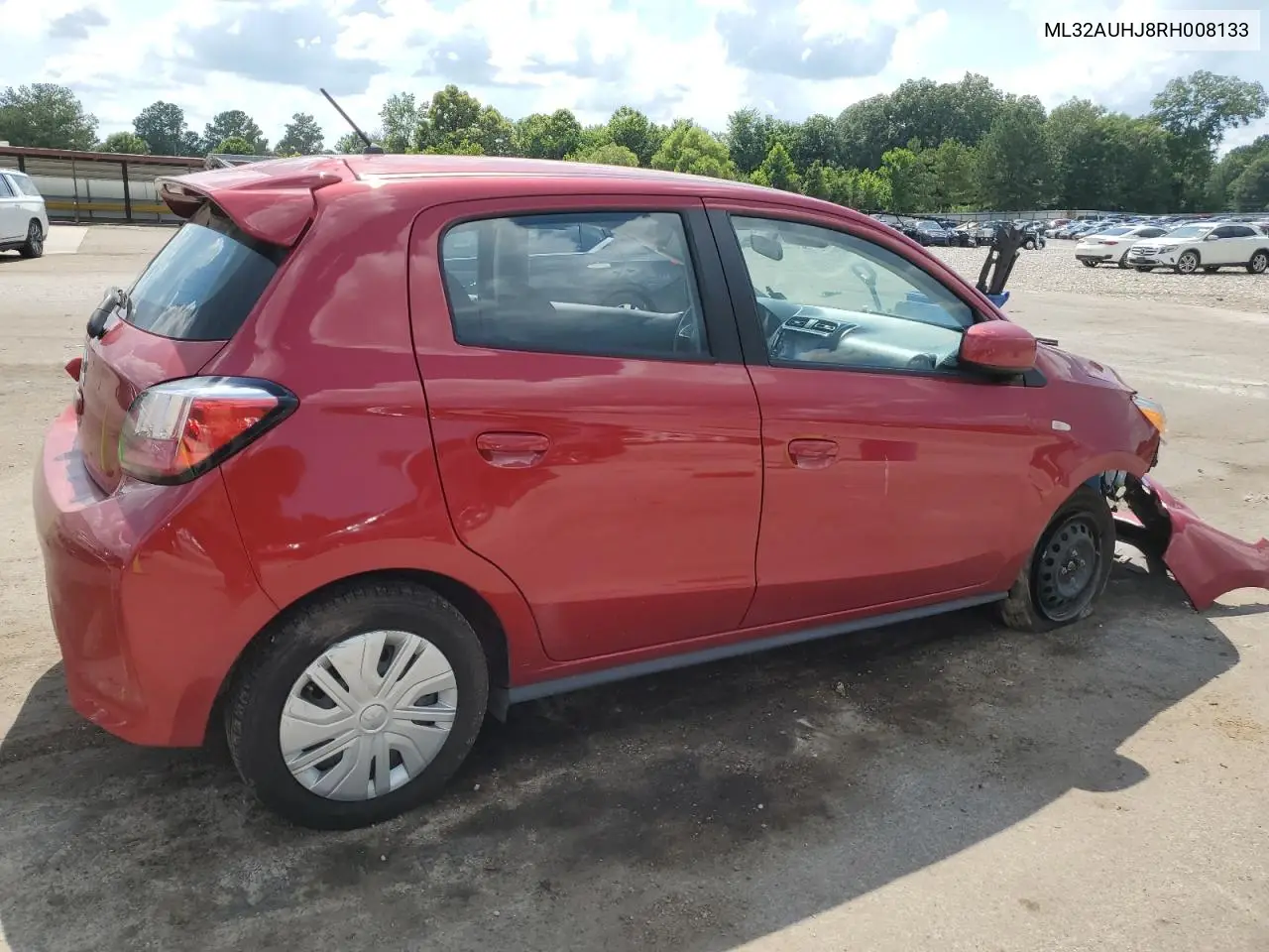 2024 Mitsubishi Mirage Es VIN: ML32AUHJ8RH008133 Lot: 61581405