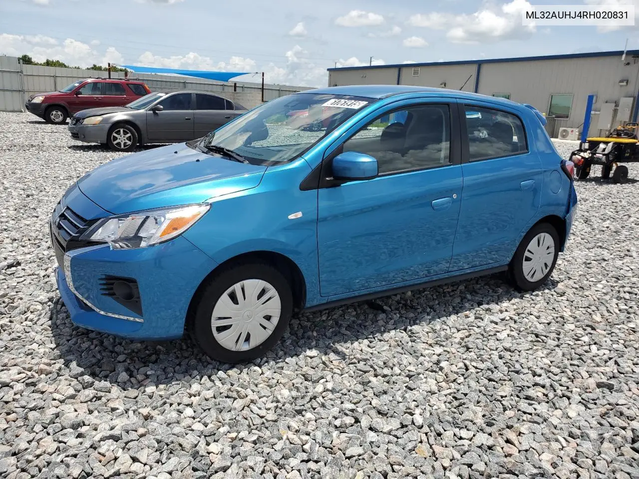 2024 Mitsubishi Mirage Es VIN: ML32AUHJ4RH020831 Lot: 61761915