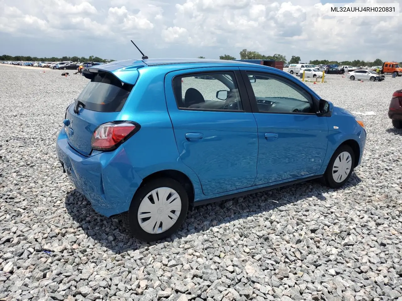 2024 Mitsubishi Mirage Es VIN: ML32AUHJ4RH020831 Lot: 61761915