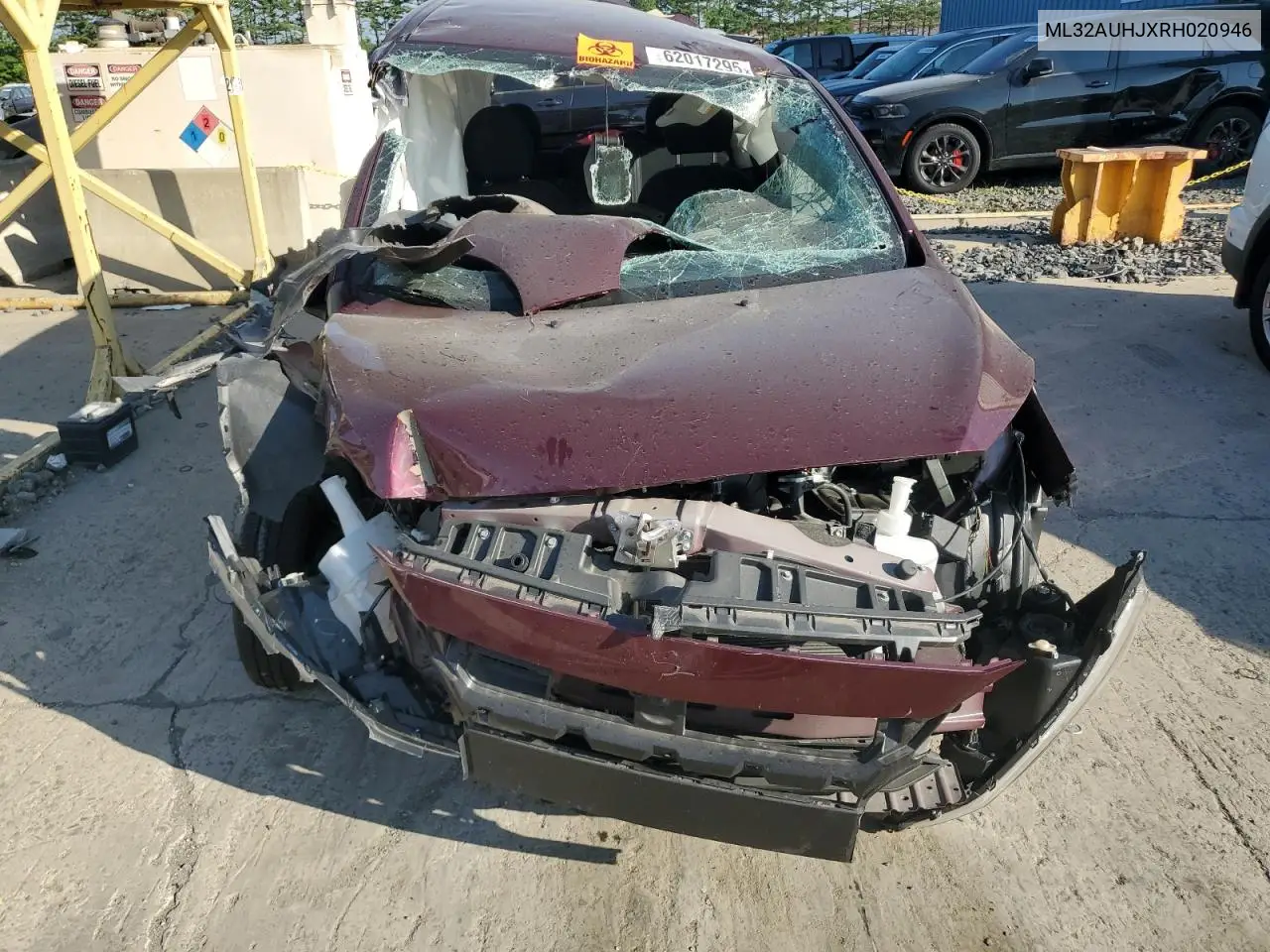 2024 Mitsubishi Mirage Es VIN: ML32AUHJXRH020946 Lot: 62017295