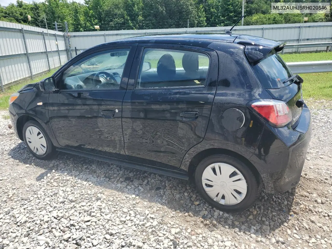 2024 Mitsubishi Mirage Es VIN: ML32AUHJ5RH020546 Lot: 62284235