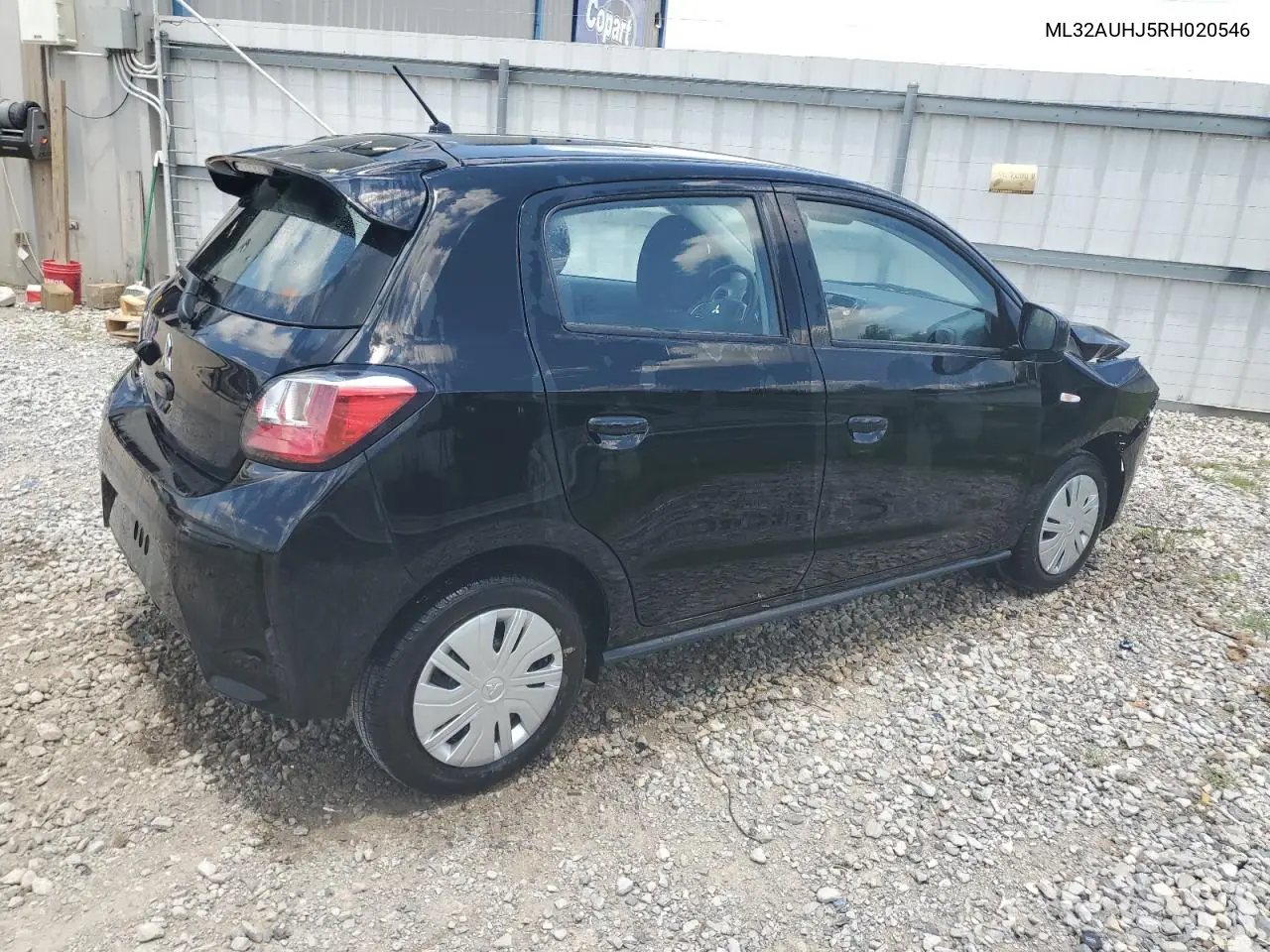 2024 Mitsubishi Mirage Es VIN: ML32AUHJ5RH020546 Lot: 62284235