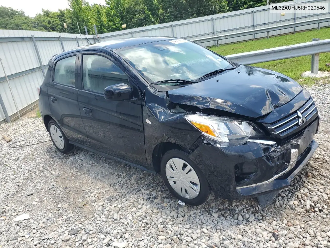 2024 Mitsubishi Mirage Es VIN: ML32AUHJ5RH020546 Lot: 62284235