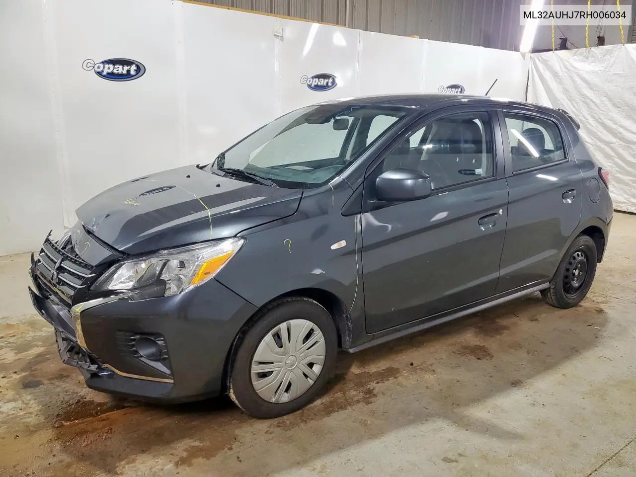 2024 Mitsubishi Mirage Es VIN: ML32AUHJ7RH006034 Lot: 62421385