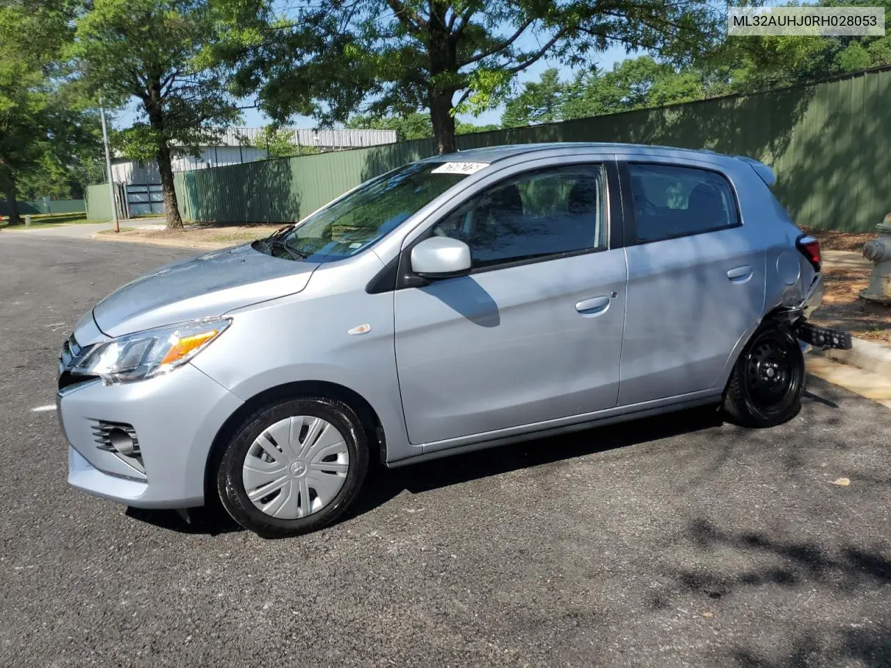 2024 Mitsubishi Mirage Es VIN: ML32AUHJ0RH028053 Lot: 62506275
