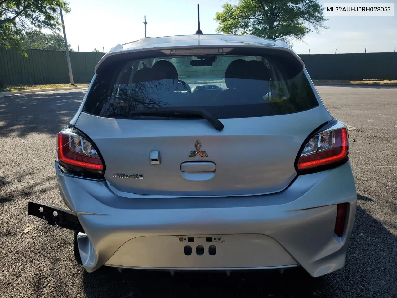 2024 Mitsubishi Mirage Es VIN: ML32AUHJ0RH028053 Lot: 62506275