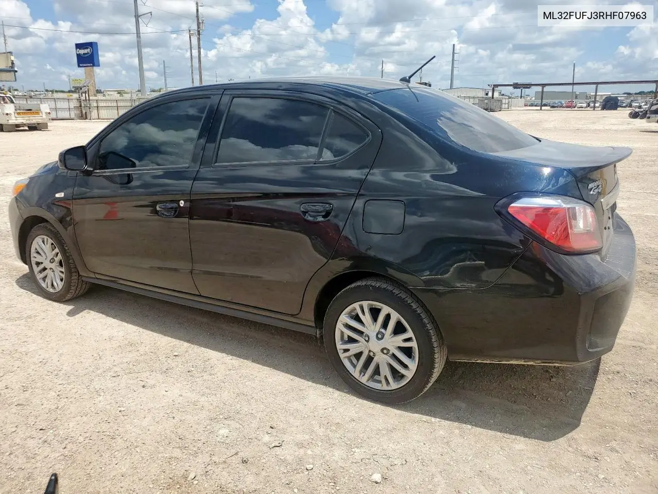 2024 Mitsubishi Mirage G4 Es VIN: ML32FUFJ3RHF07963 Lot: 62551835