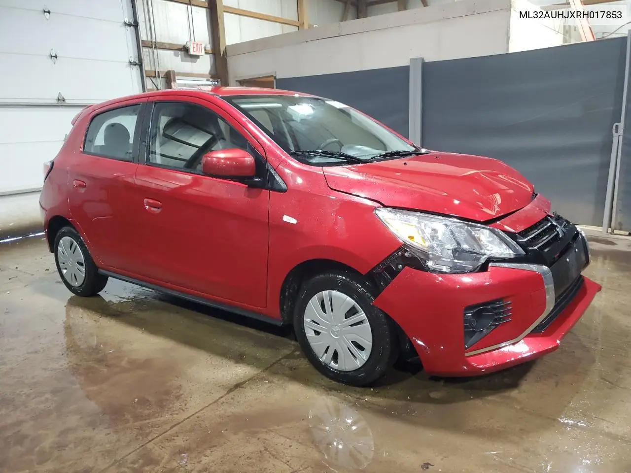 2024 Mitsubishi Mirage Es VIN: ML32AUHJXRH017853 Lot: 62812345
