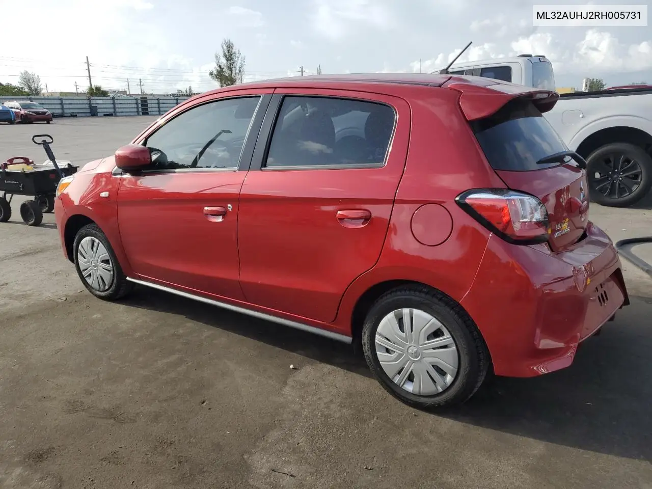 2024 Mitsubishi Mirage Es VIN: ML32AUHJ2RH005731 Lot: 62896955
