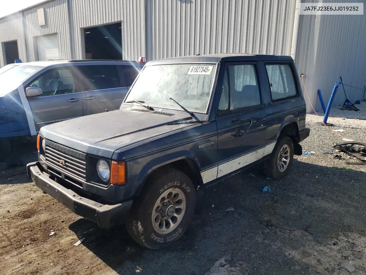 1988 Mitsubishi Montero VIN: JA7FJ23E6JJ019252 Lot: 61927545
