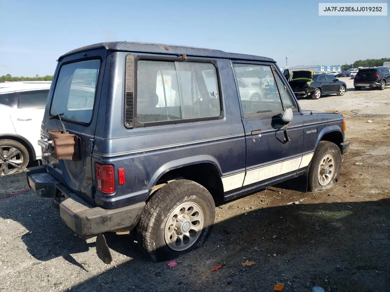 1988 Mitsubishi Montero VIN: JA7FJ23E6JJ019252 Lot: 61927545