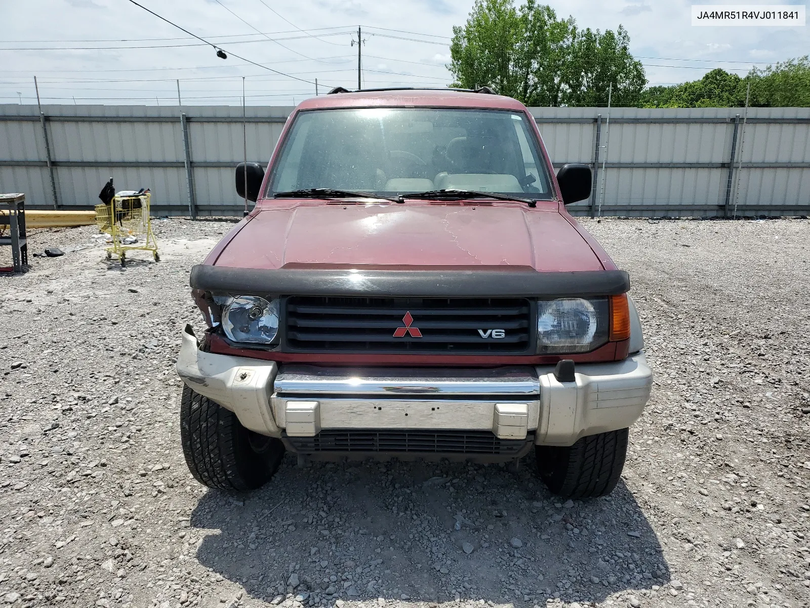 1997 Mitsubishi Montero Sr VIN: JA4MR51R4VJ011841 Lot: 55402554