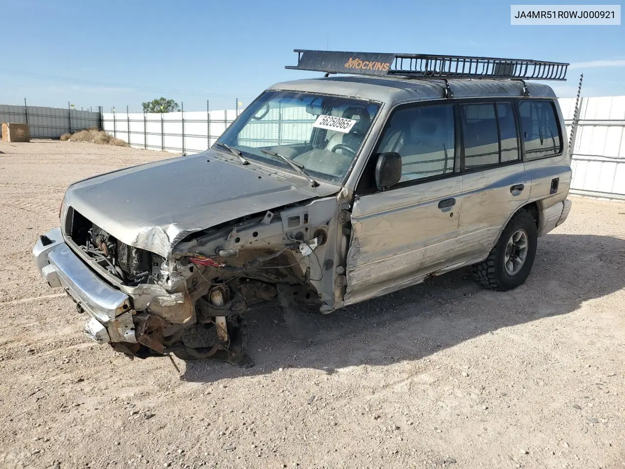 1998 Mitsubishi Montero VIN: JA4MR51R0WJ000921 Lot: 56250965