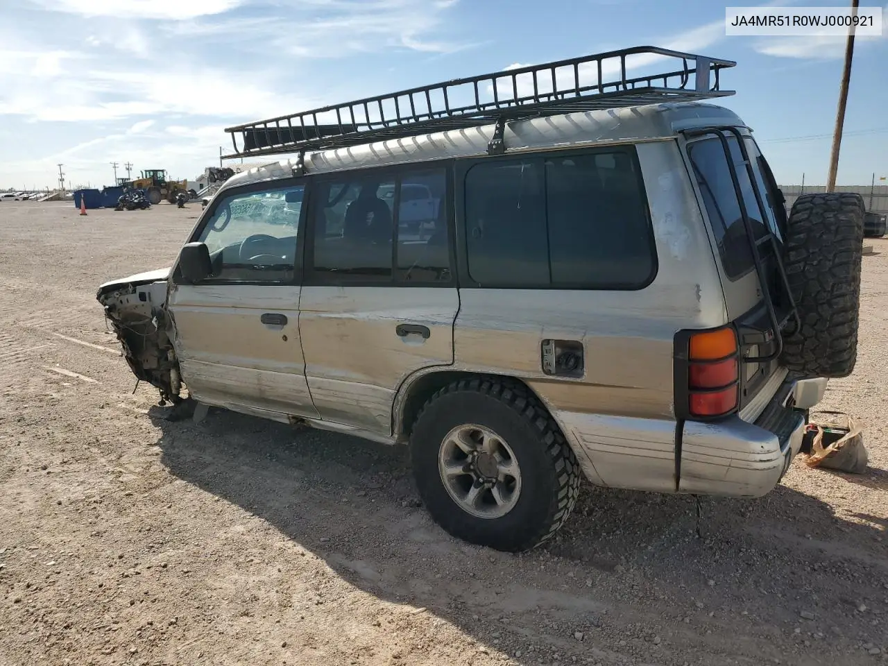 1998 Mitsubishi Montero VIN: JA4MR51R0WJ000921 Lot: 56250965