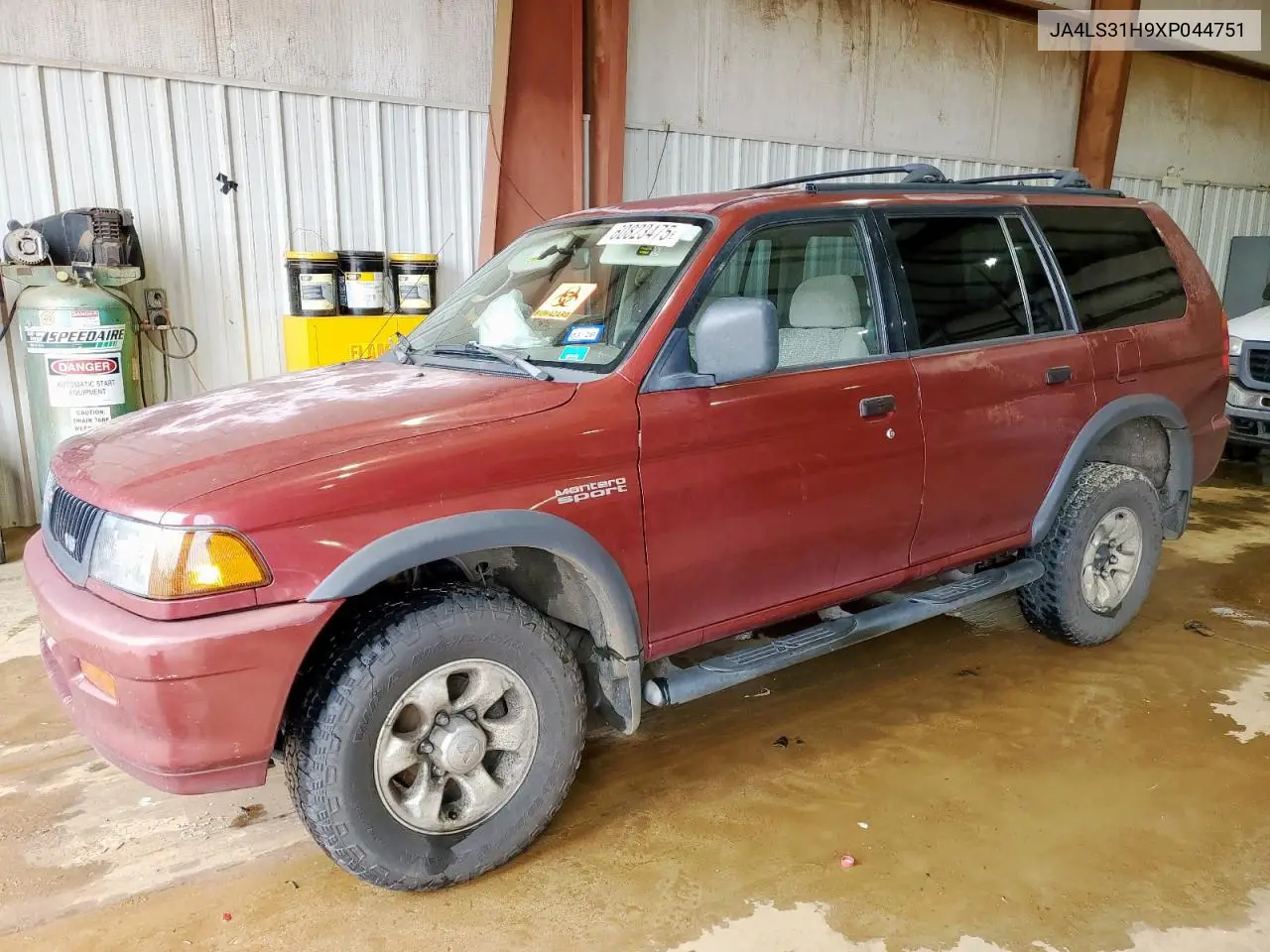 1999 Mitsubishi Montero Sport Ls VIN: JA4LS31H9XP044751 Lot: 60823475