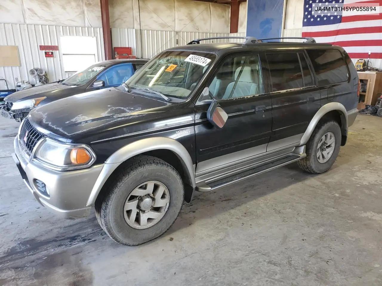 2000 Mitsubishi Montero Sport Ls VIN: JA4MT31H5YP055894 Lot: 49006555
