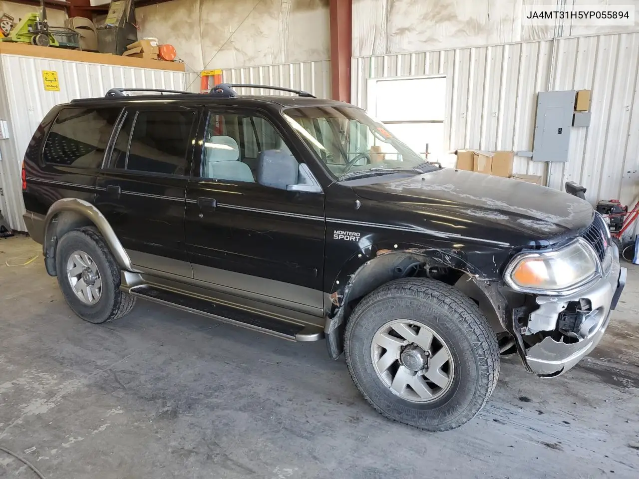 2000 Mitsubishi Montero Sport Ls VIN: JA4MT31H5YP055894 Lot: 49006555