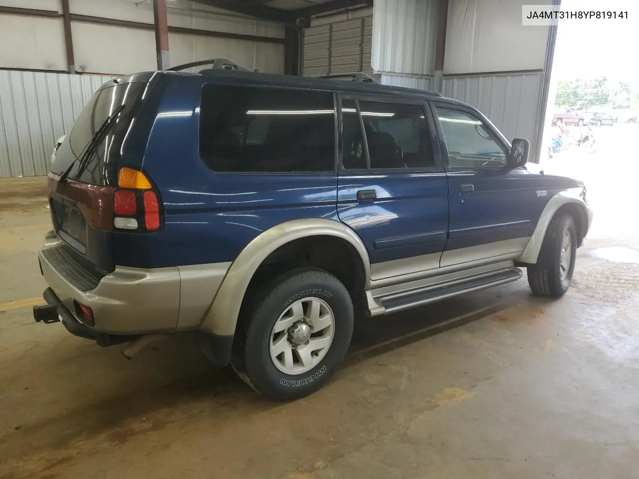 2000 Mitsubishi Montero Sport Ls VIN: JA4MT31H8YP819141 Lot: 61784465