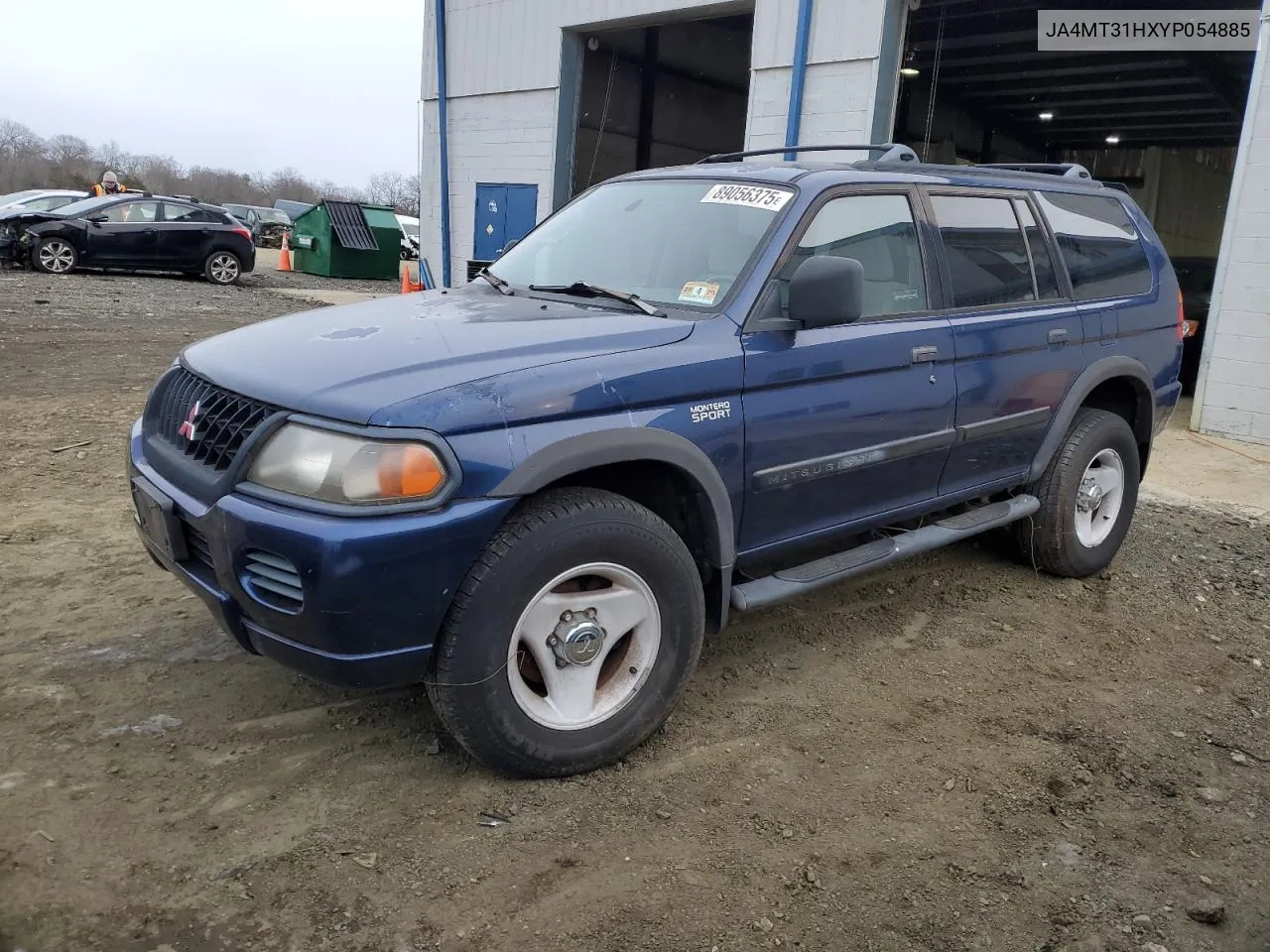 2000 Mitsubishi Montero Sport Ls VIN: JA4MT31HXYP054885 Lot: 89056375