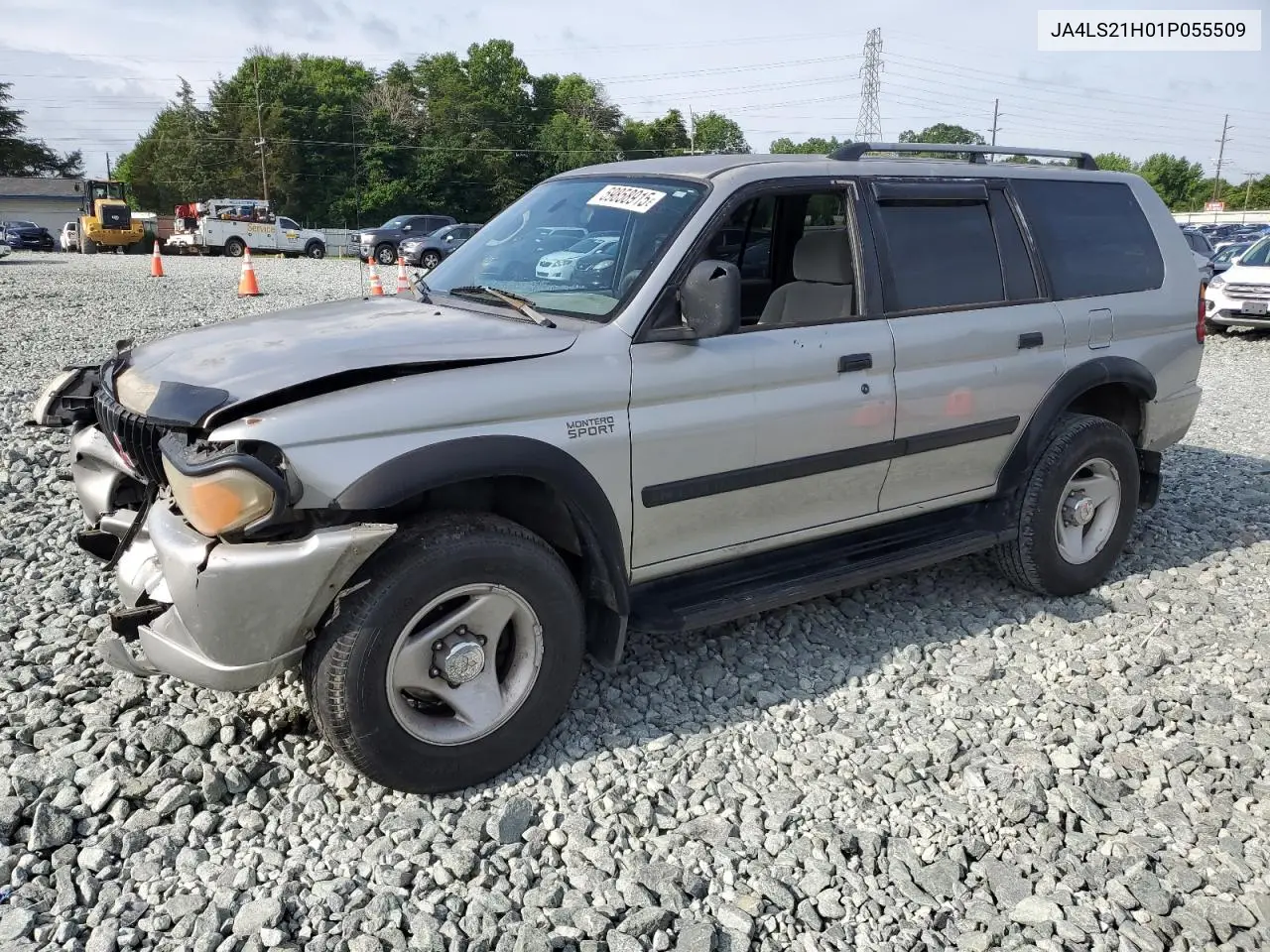 2001 Mitsubishi Montero Sport Es VIN: JA4LS21H01P055509 Lot: 59858915