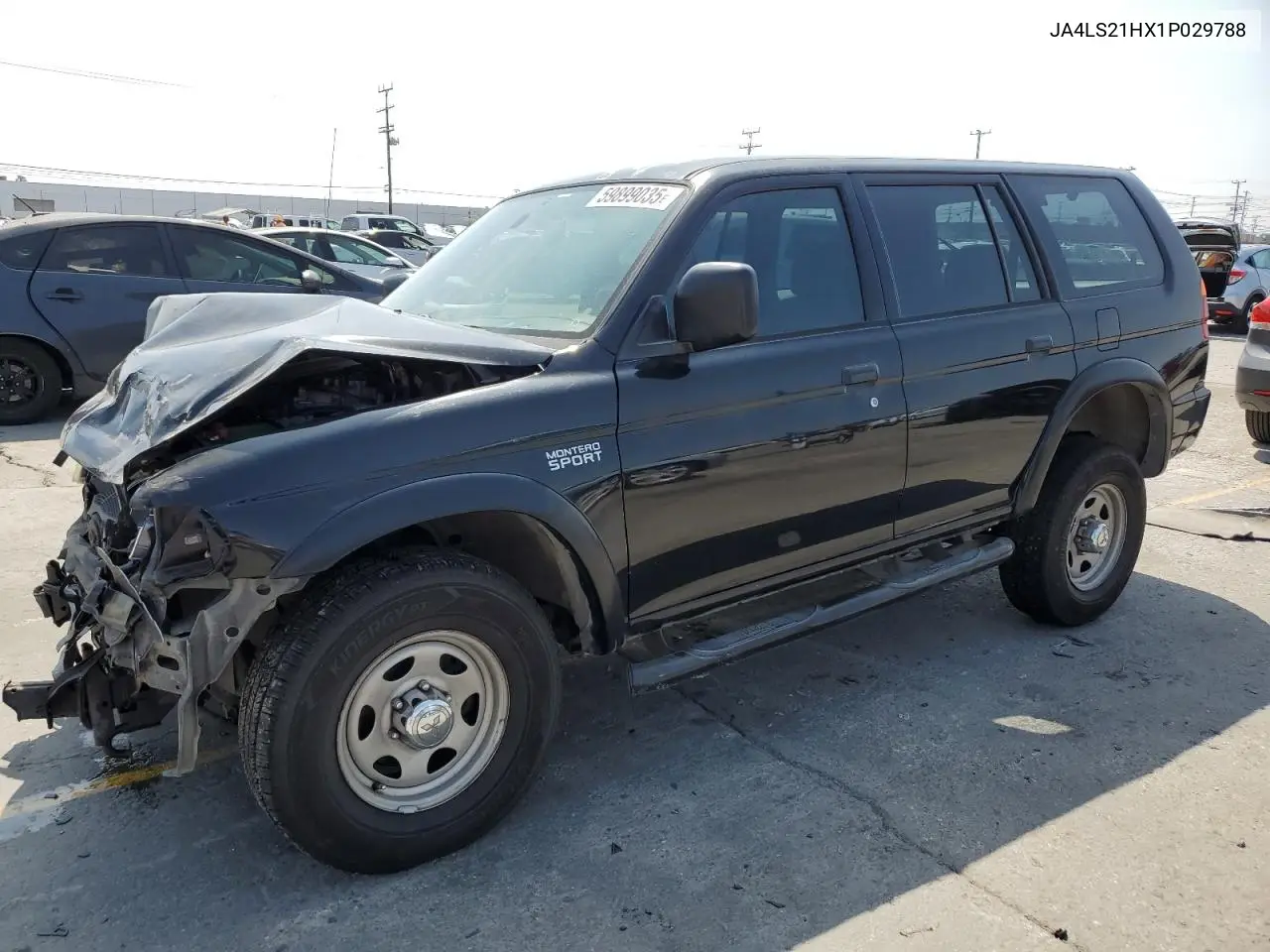 2001 Mitsubishi Montero Sport Es VIN: JA4LS21HX1P029788 Lot: 59899035