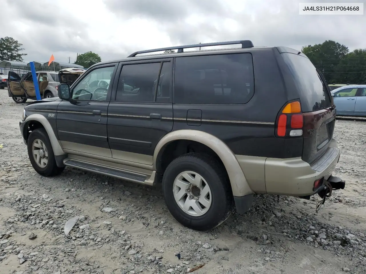 2001 Mitsubishi Montero Sport Xls VIN: JA4LS31H21P064668 Lot: 60537105