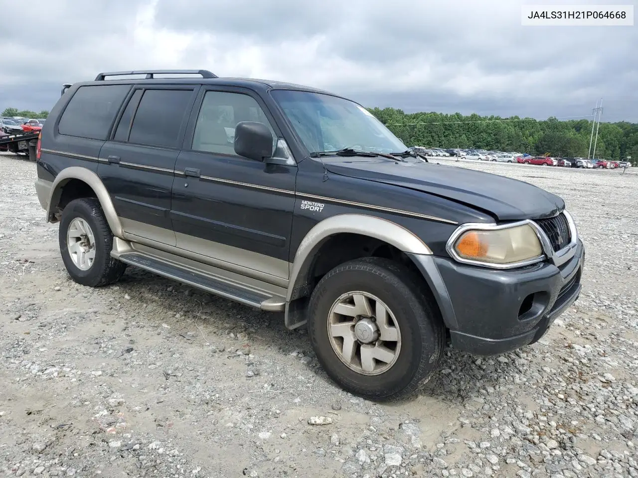 2001 Mitsubishi Montero Sport Xls VIN: JA4LS31H21P064668 Lot: 60537105
