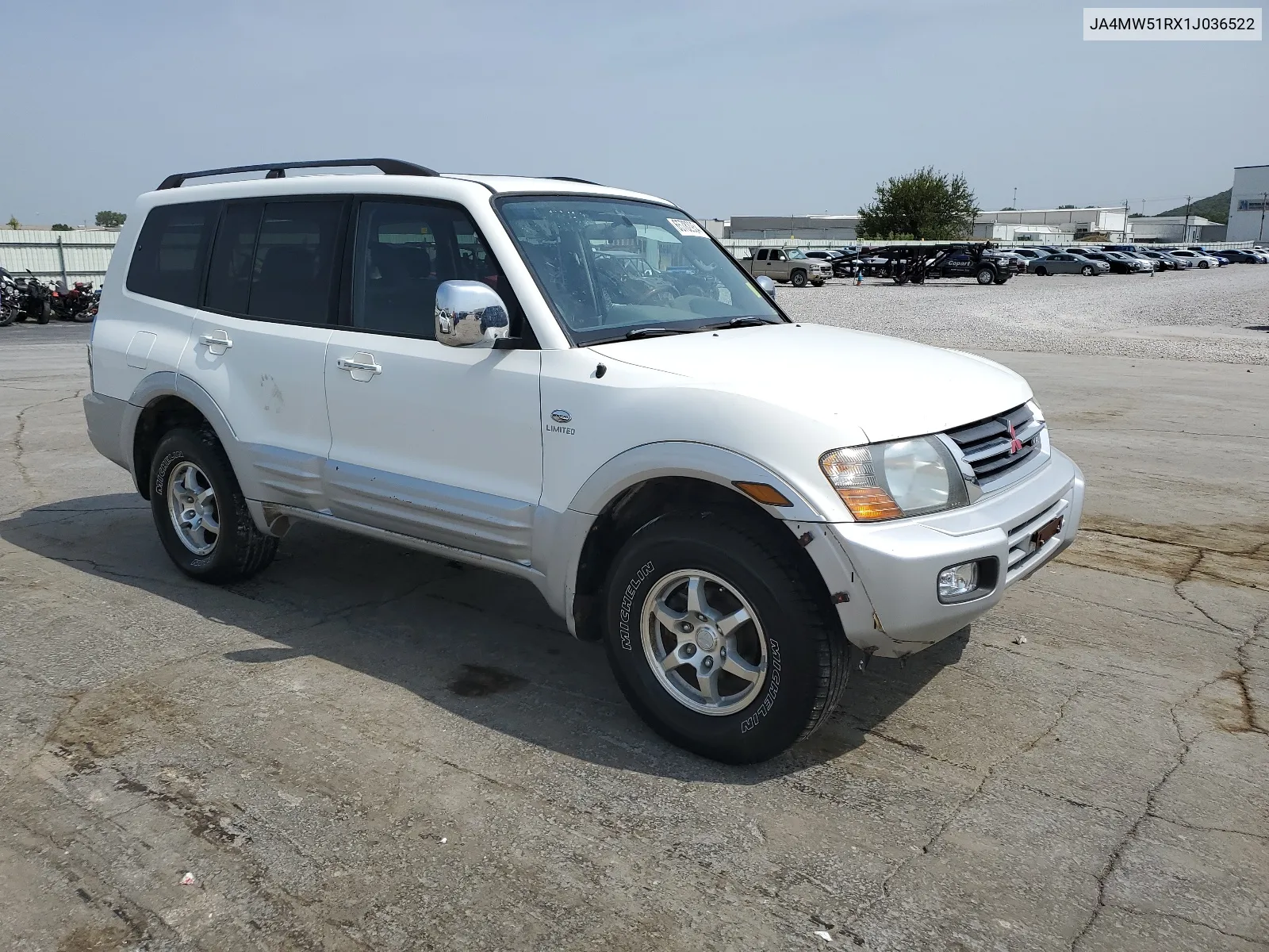 2001 Mitsubishi Montero Limited VIN: JA4MW51RX1J036522 Lot: 65782954