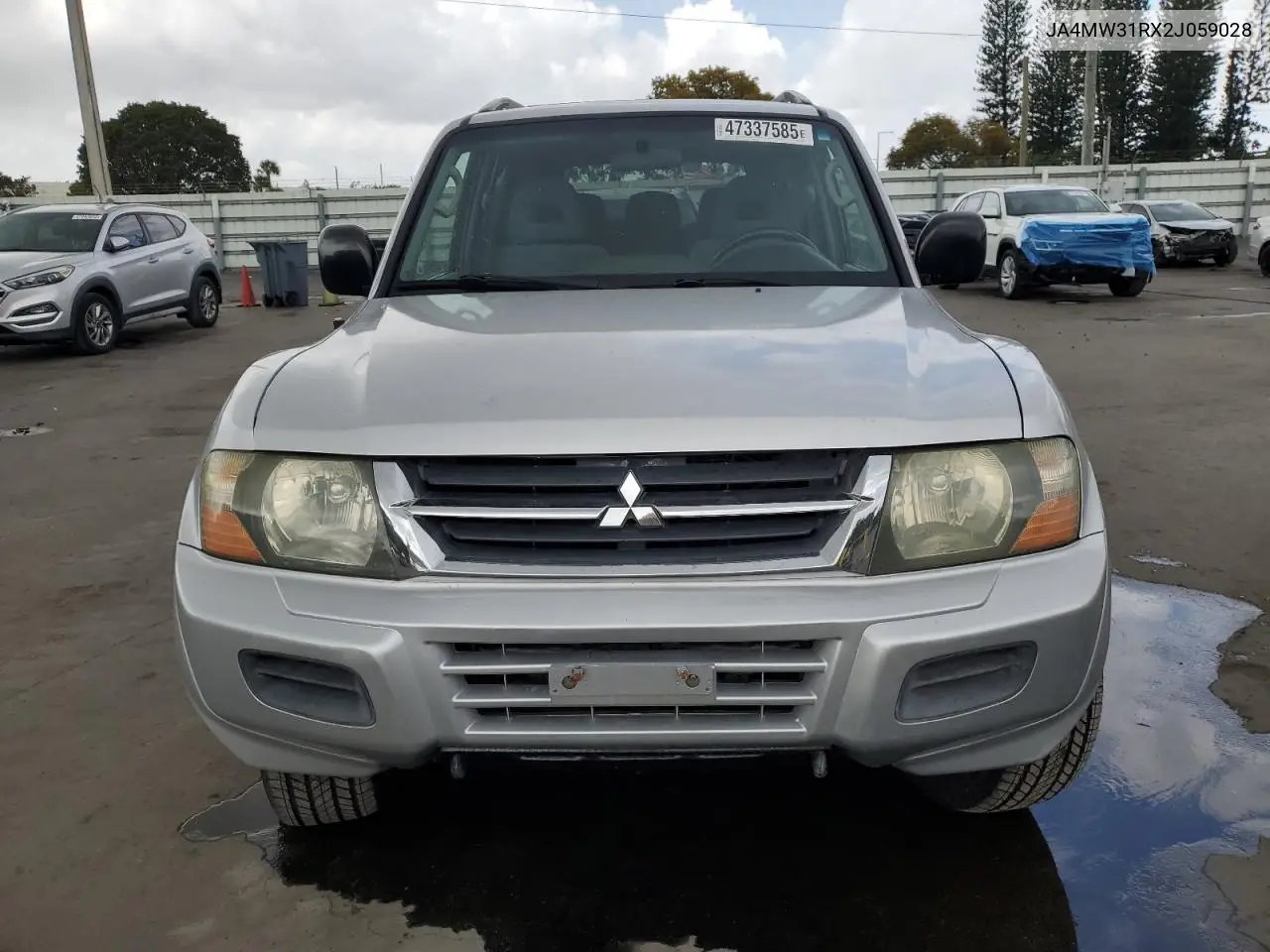2002 Mitsubishi Montero Xls VIN: JA4MW31RX2J059028 Lot: 47337585