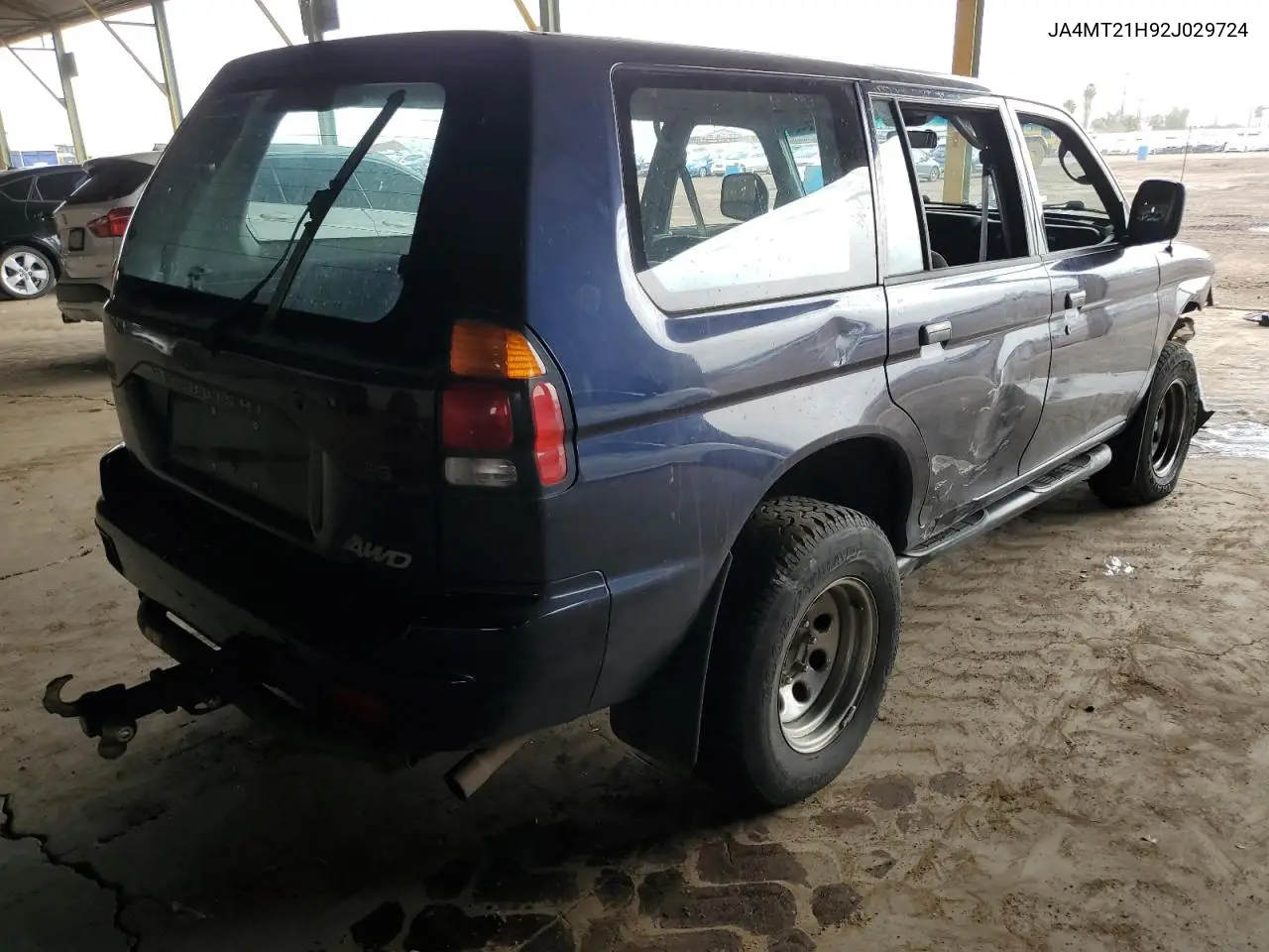 2002 Mitsubishi Montero Sport Es VIN: JA4MT21H92J029724 Lot: 50994245