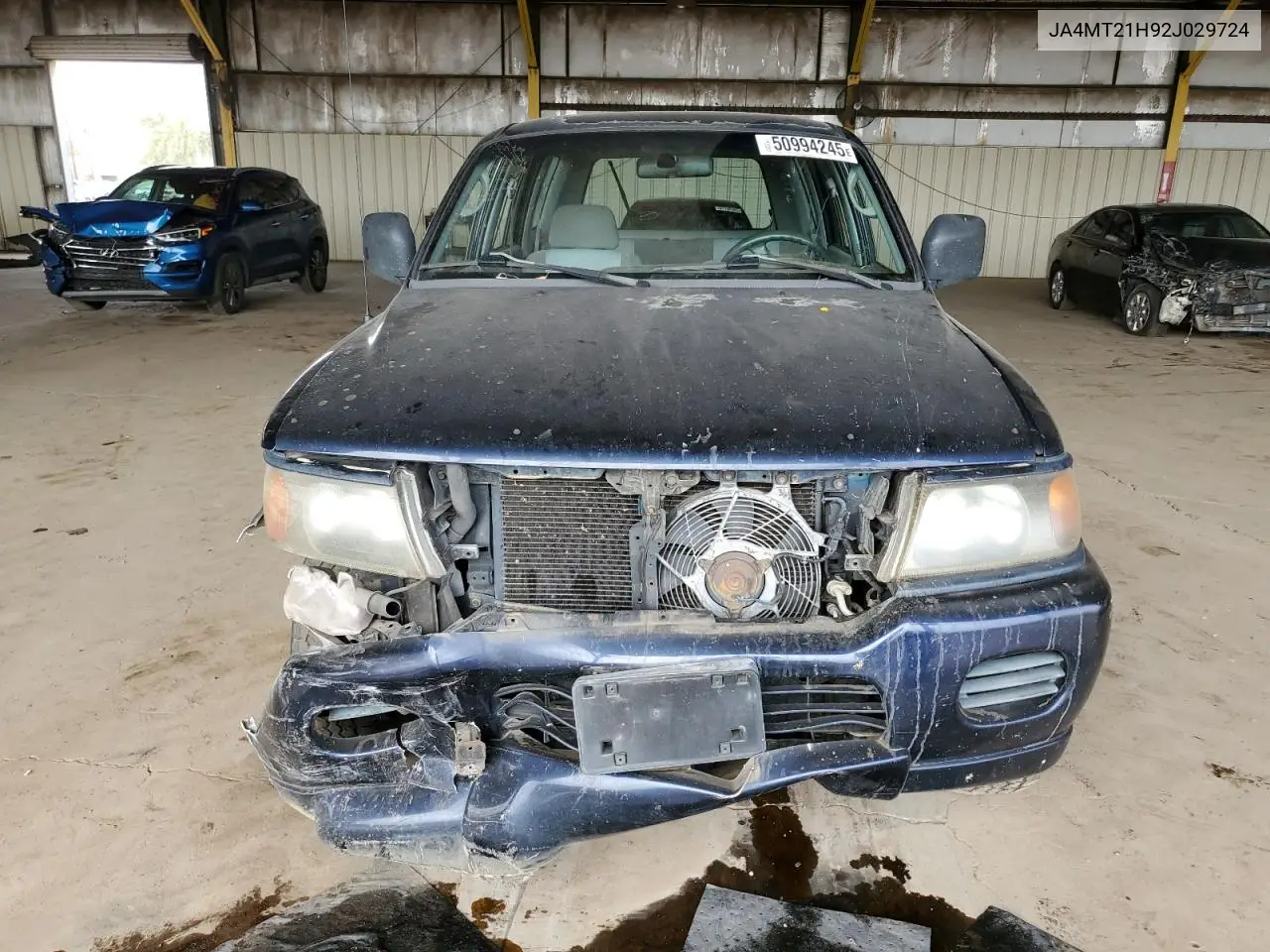 2002 Mitsubishi Montero Sport Es VIN: JA4MT21H92J029724 Lot: 50994245