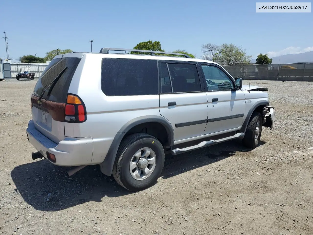 2002 Mitsubishi Montero Sport Es VIN: JA4LS21HX2J053917 Lot: 55849005