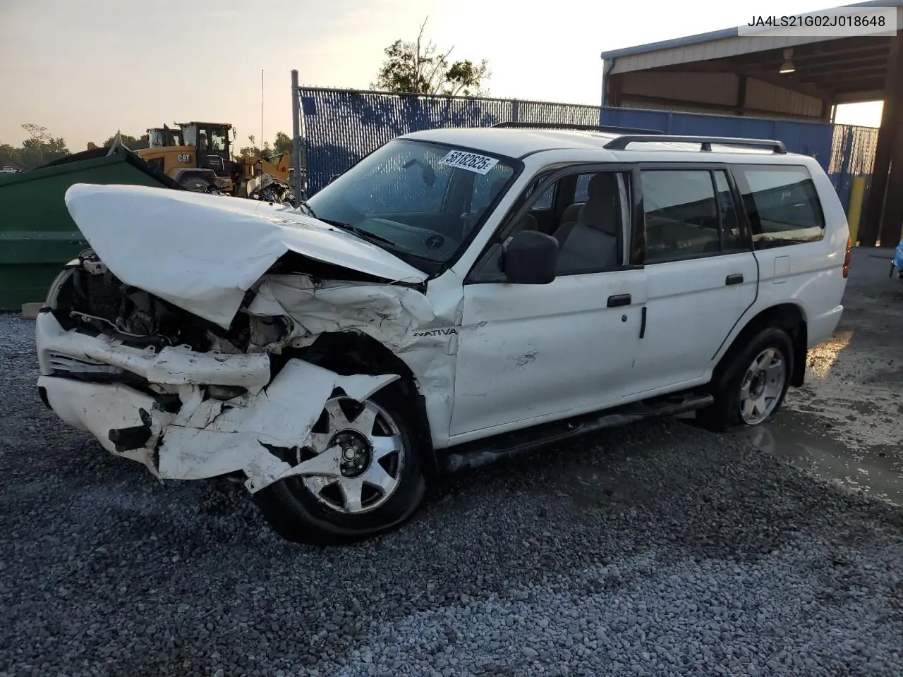2002 Mitsubishi Montero Sport VIN: JA4LS21G02J018648 Lot: 58182625