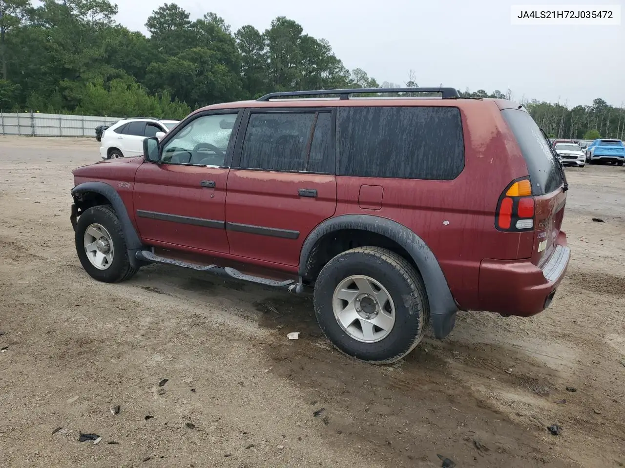 2002 Mitsubishi Montero Sport Es VIN: JA4LS21H72J035472 Lot: 59740835