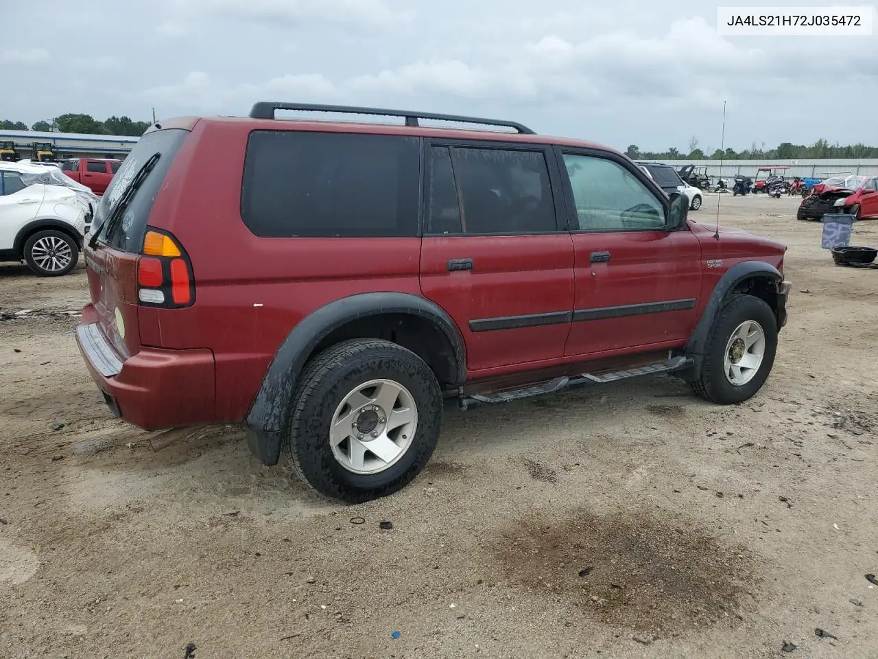 2002 Mitsubishi Montero Sport Es VIN: JA4LS21H72J035472 Lot: 59740835