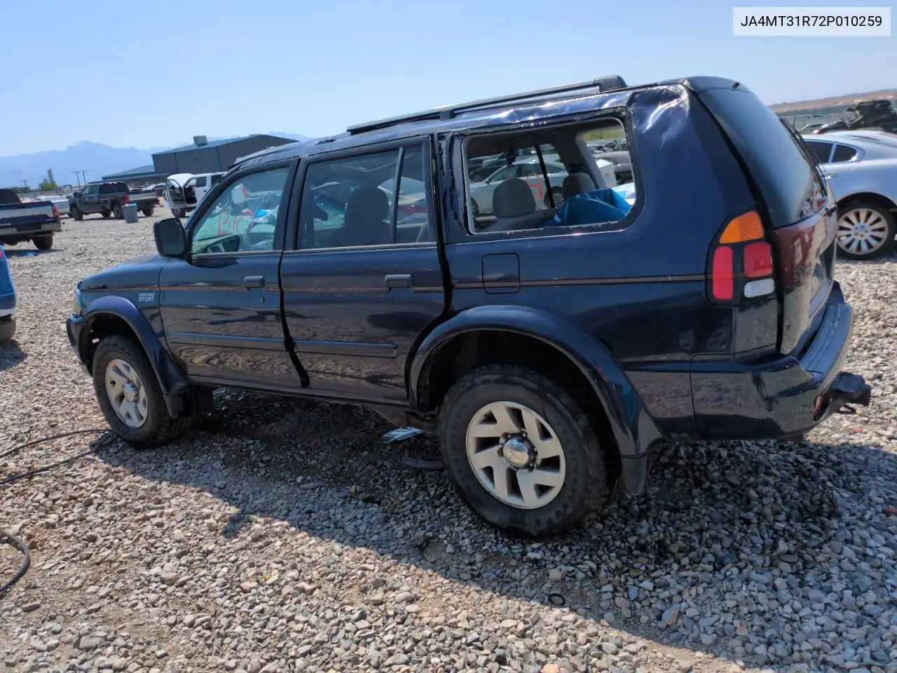 2002 Mitsubishi Montero Sport Xls VIN: JA4MT31R72P010259 Lot: 62424775