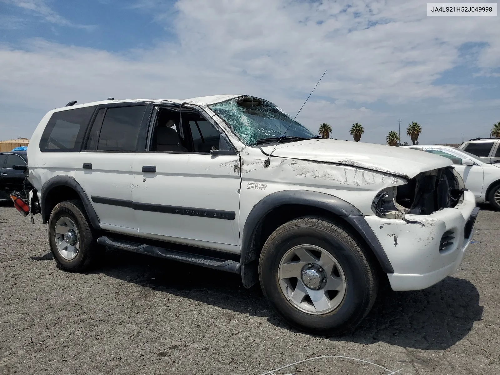 2002 Mitsubishi Montero Sport Es VIN: JA4LS21H52J049998 Lot: 63657964