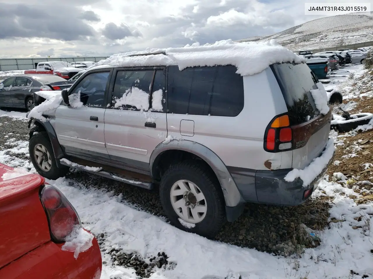 2003 Mitsubishi Montero Sport Xls VIN: JA4MT31R43J015519 Lot: 51280215