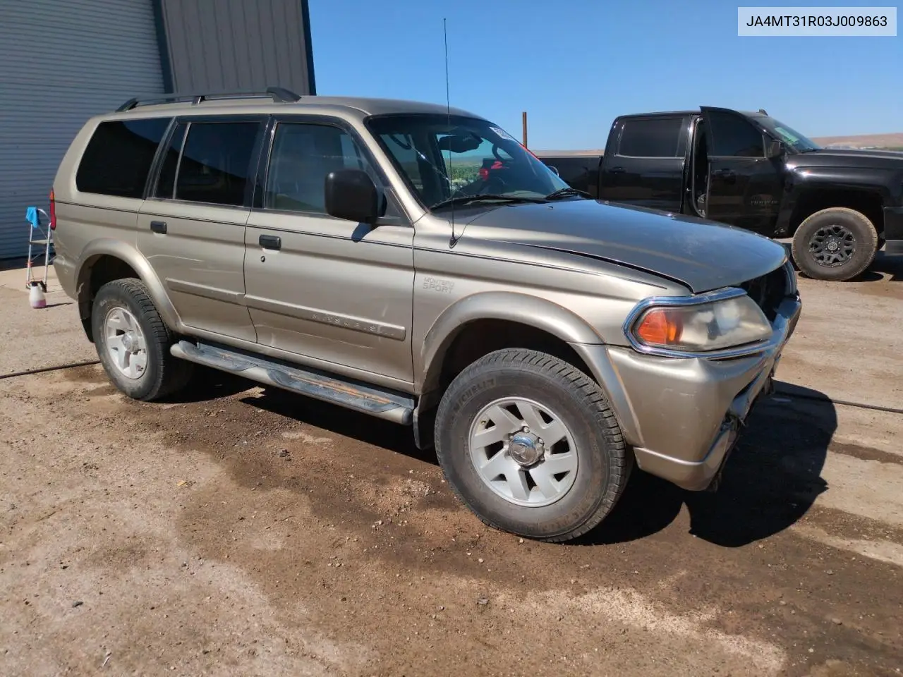 2003 Mitsubishi Montero Sport Xls VIN: JA4MT31R03J009863 Lot: 53623115