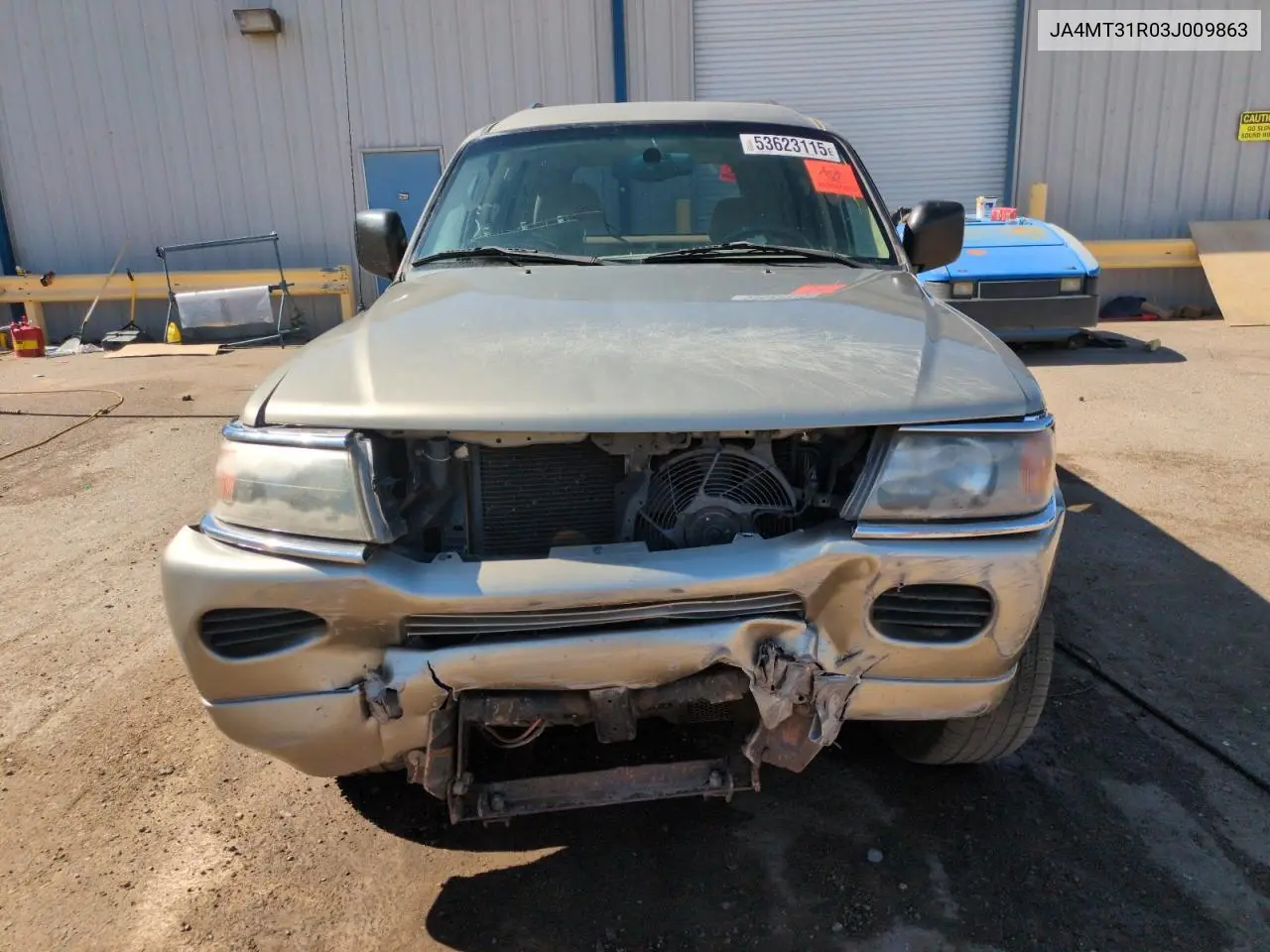 2003 Mitsubishi Montero Sport Xls VIN: JA4MT31R03J009863 Lot: 53623115